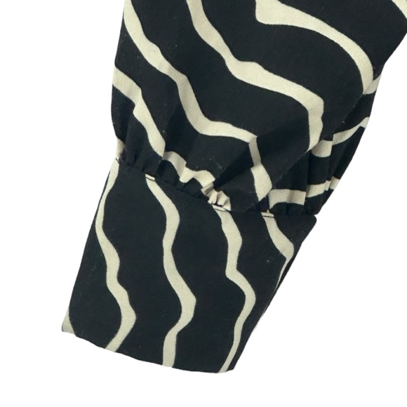 Who What Wear Women’s Zebra Print Long Sleeve Midi Dress Size L - Picture 3 of 12